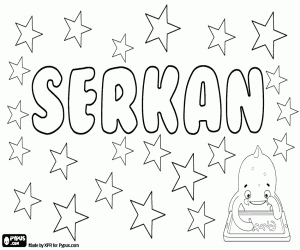 Serkan, Sercan çesidi boyama
