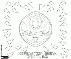 Shakhtar Donetsk, League Premier 2017-2018 boyama