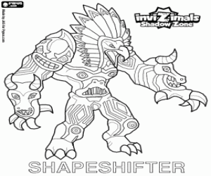 Shapeshifter, Invizimals Shadow Zone boyama