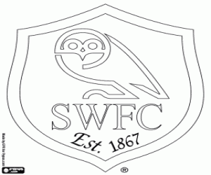Sheffield Wednesday logo boyama
