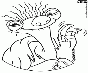 Sid büyükanne boyama