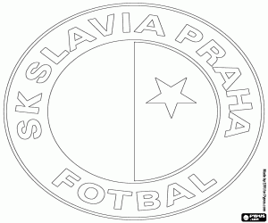 SK Slavia Praha kalkan boyama