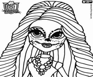 Skelita Calaveras, Monster High boyama