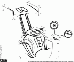 Skidmark, salyangoz katılmak için Puan boyama