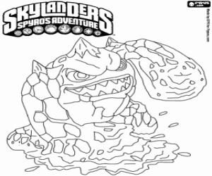 Skylander Eruptor boyama