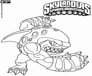Skylander Terrafin boksör boyama