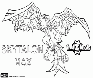 Skytalon Max, kartal Invizimal boyama