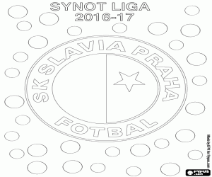 Slavia Prag, şampiyon 2016-2017 boyama