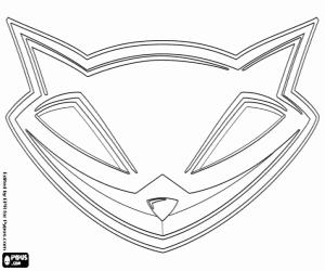 Sly Raccoon, logo Sly Cooper boyama