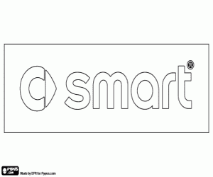 Smart marka amblemi boyama