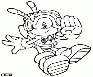 Sonic, Charmy Bee arı boyama