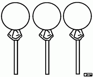 Bir sopayla Şeker top boyama