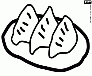 Sosu, Japon köfte boyama