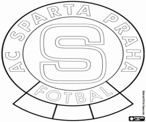Sparta Prag logosu boyama