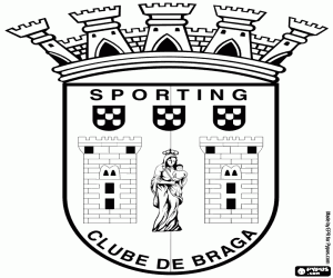 Sporting Braga rozeti boyama