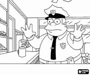 Springfield polis şefi boyama