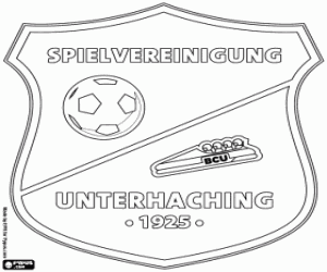 SpVgg Unterhaching amblemi boyama