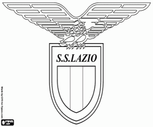 SS Lazio logosu boyama
