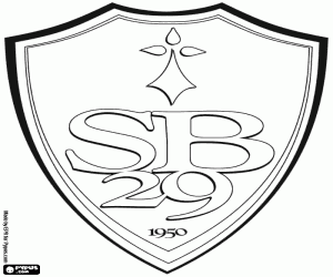 Stade brestois 29 aamblemi boyama