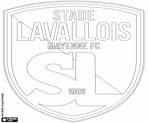 Stade Lavallois logosu boyama