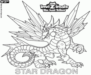 Star Dragon, Invizimals The Lost Tribes boyama
