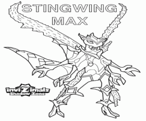 Stingwing Max, Invizimals Shadow Zone boyama