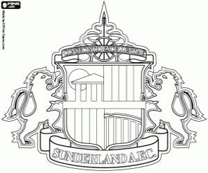 Sunderland logosu boyama