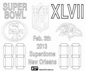 Super Bowl 2013, New Orleans boyama