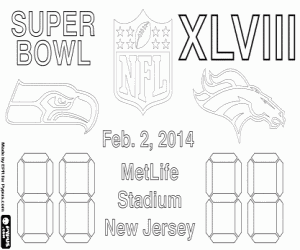Super Bowl 2014, New Jersey boyama