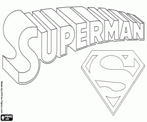 Superman logosu boyama