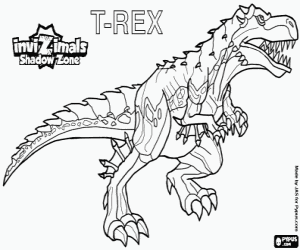 T-Rex, Invizimals Shadow Zone boyama