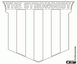 The Strongest logo boyama