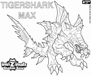 Tigershark Max, Invizimals Shadow Zone boyama