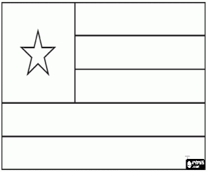 Togo Bayrağı boyama