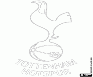 Tottenham Hotspur FC logosu boyama
