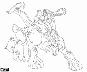 Troncalion, gormiti orman boyama