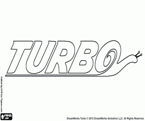 Turbo, film logosu boyama