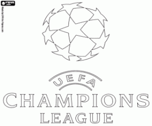 UEFA Champions League logosu boyama