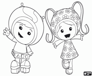 Umizoomi süper kahramanlar boyama