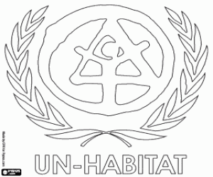 UN HABITAT logosu boyama