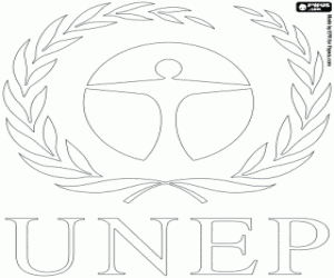 UNEP logosu boyama