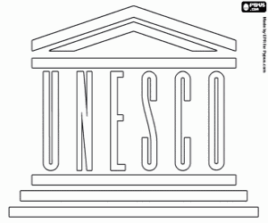 UNESCO logosu boyama