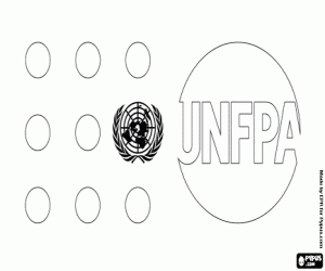 UNFPA, BM logosu boyama