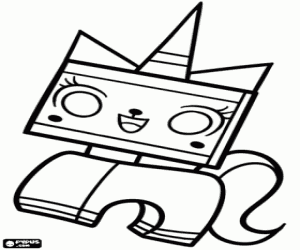 Unikitty, Lego film karakteri boyama