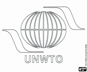 UNWTO logosu boyama