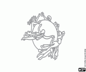 UPU bayrağı boyama