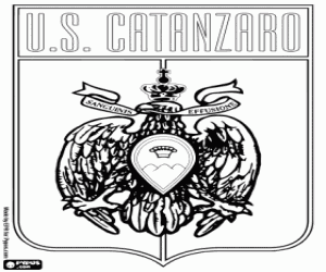 US Catanzaro logo boyama