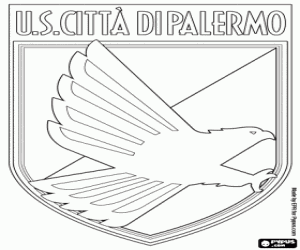 US Palermo logo boyama