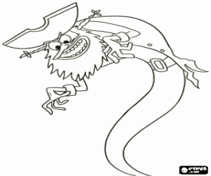 Uçan Hollandalı, Sünger Bob boyama