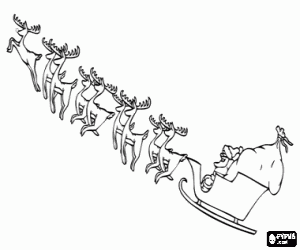 Uçuş yetenekleri atlı kızak boyama